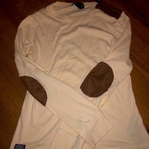 ralph lauren long sleeve with elbow pads